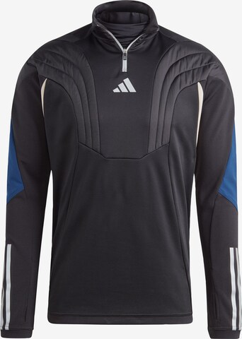 Sweat de sport 'Tiro 23 Competition Winterized' ADIDAS PERFORMANCE en noir : devant