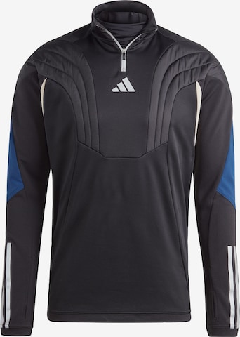 ADIDAS PERFORMANCE Athletic Sweatshirt 'Tiro 23 Competition Winterized' in Black: front