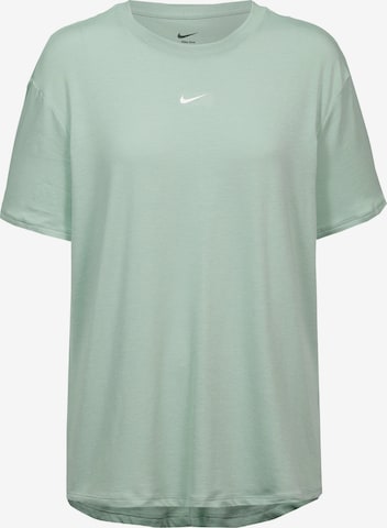 NIKE Performance Shirt 'One' in Green: front