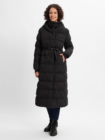 Ragwear Wintermantel in Schwarz: Vorderseite