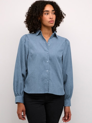 Kaffe Blouse 'Hermine' in Blue: front