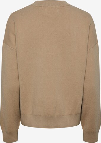 PIECES Sweater 'JOVIE' in Brown