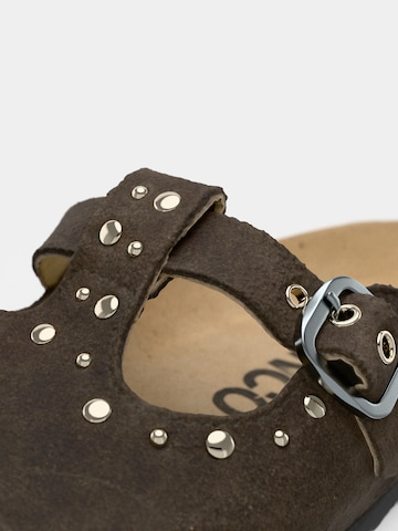 Saboți 'BIAMIAMI' de la Bianco pe maro