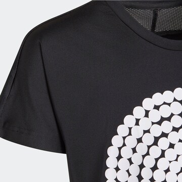 T-Shirt fonctionnel 'Marimekko Primegreen' ADIDAS PERFORMANCE en noir