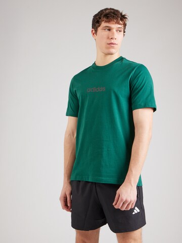 T-Shirt fonctionnel 'Essentials' ADIDAS ORIGINALS en vert : devant