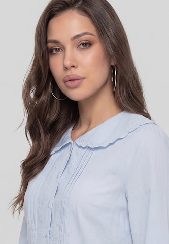 faina - Blusa en azul