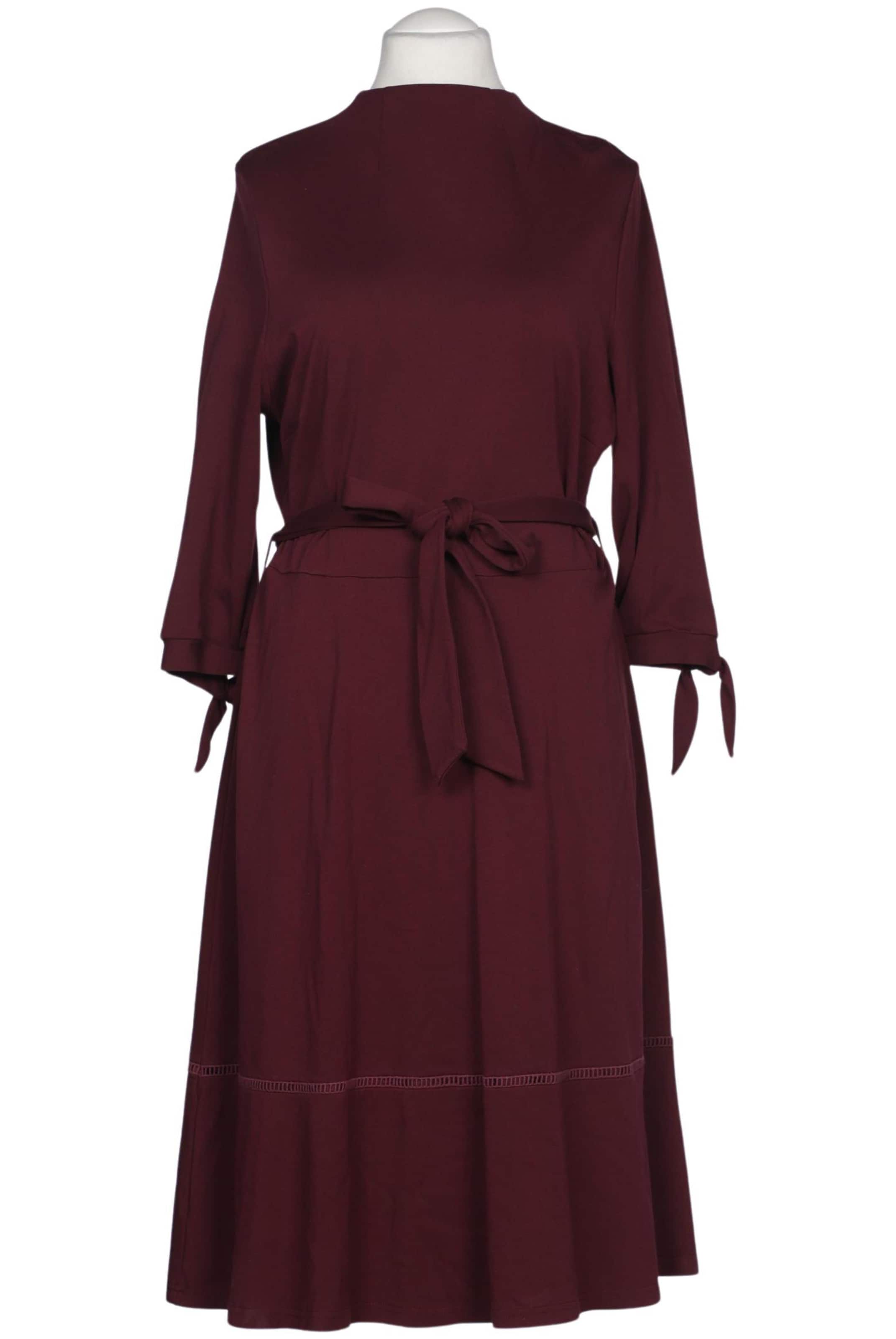 Lost Ink Plus Kleid 4XL in Rot: Vorderseite
