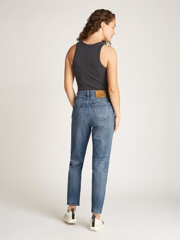 Calvin Klein Jeans Tapered Jeans i blå