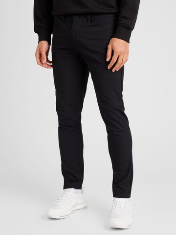 Dockers Slimfit Broek in Zwart: voorkant