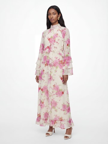 KAVAZI Платье 'Romantic chiffon dress' в Ярко-розовый: спереди
