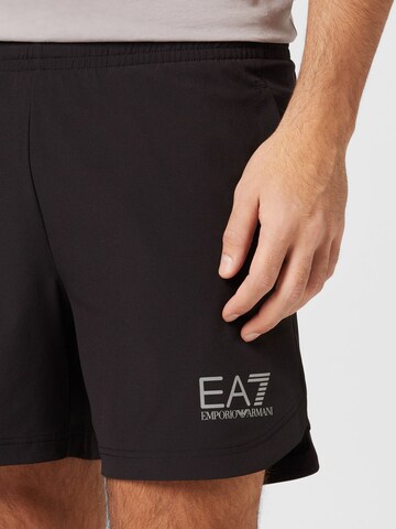 EA7 Emporio Armani Normální Sportovní kalhoty – černá