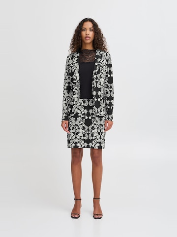 ICHI - Blazer ' IHKATE PRINT BL23 ' em preto