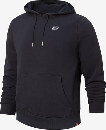 new balance Athletic Sweatshirt in Black: front