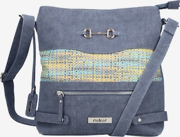 Rieker Crossbody Bag in Blue: front