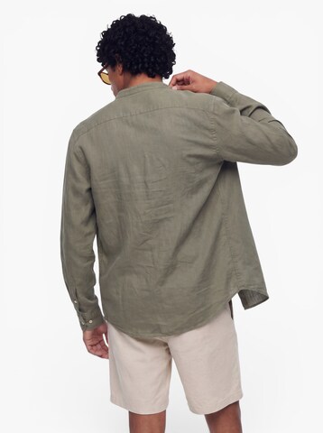 JACK & JONES Regular fit Πουκάμισο 'JJEBREEZE' σε πράσινο