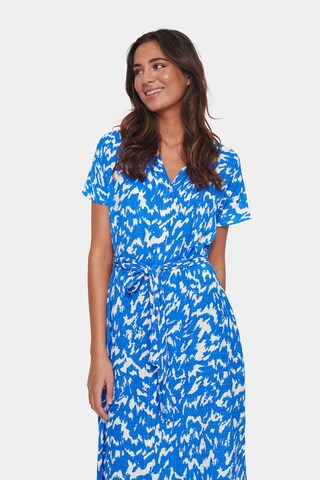 SAINT TROPEZ Shirt dress 'Blanca' in Blue