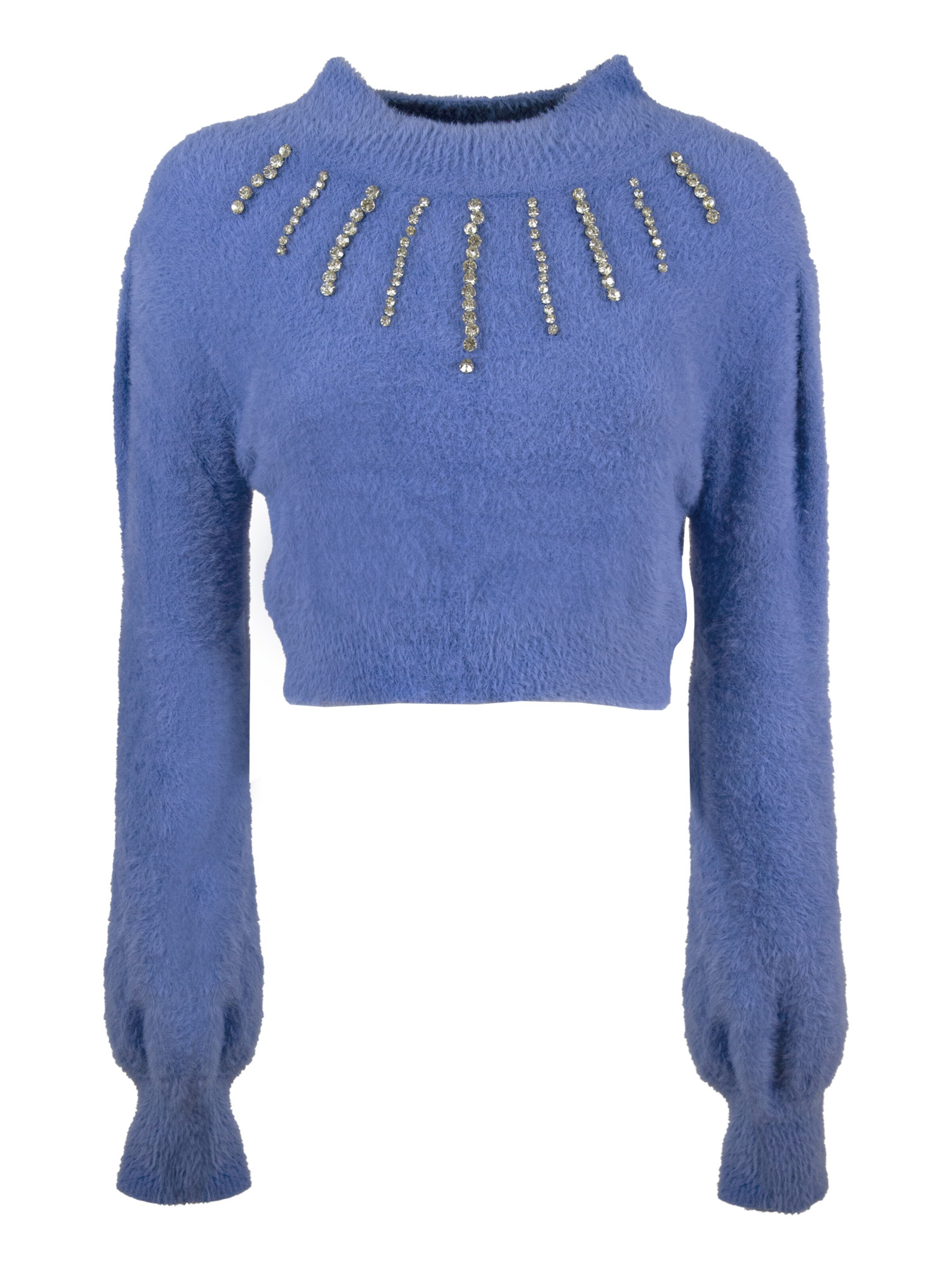 Influencer Свитер в Синий: спереди