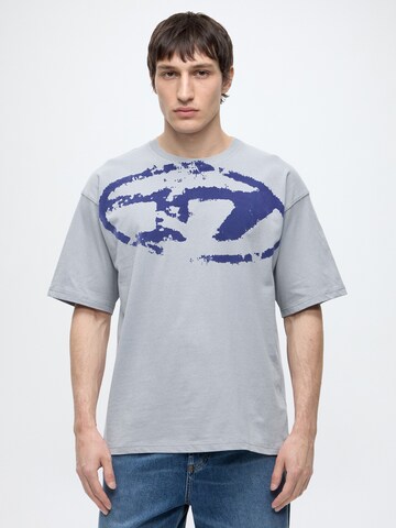 DIESEL Shirt 'T-BOXT-N14' in Grey: front
