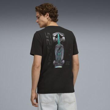 PUMA Shirt in Zwart: voorkant