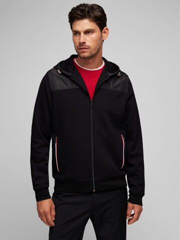 Veste de survêtement HECHTER PARIS en noir : devant