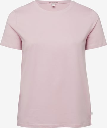QS Shirt in Roze: voorkant