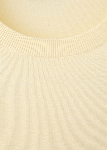 MANGO Pullover 'LUCCACIR' in Gelb