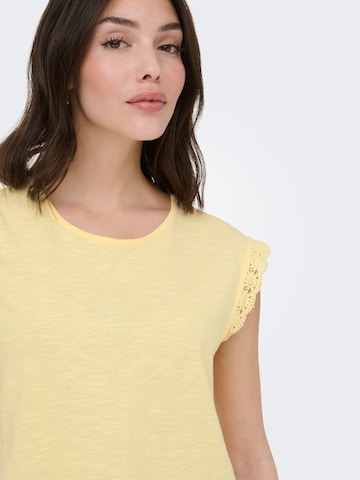 JDY Тениска 'JDYSalva' в жълто