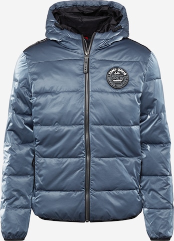 CAMP DAVID Winter Jacket in Blue: front