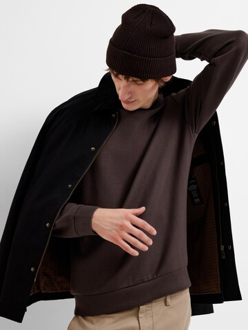 SELECTED HOMME Sweatshirt i brun