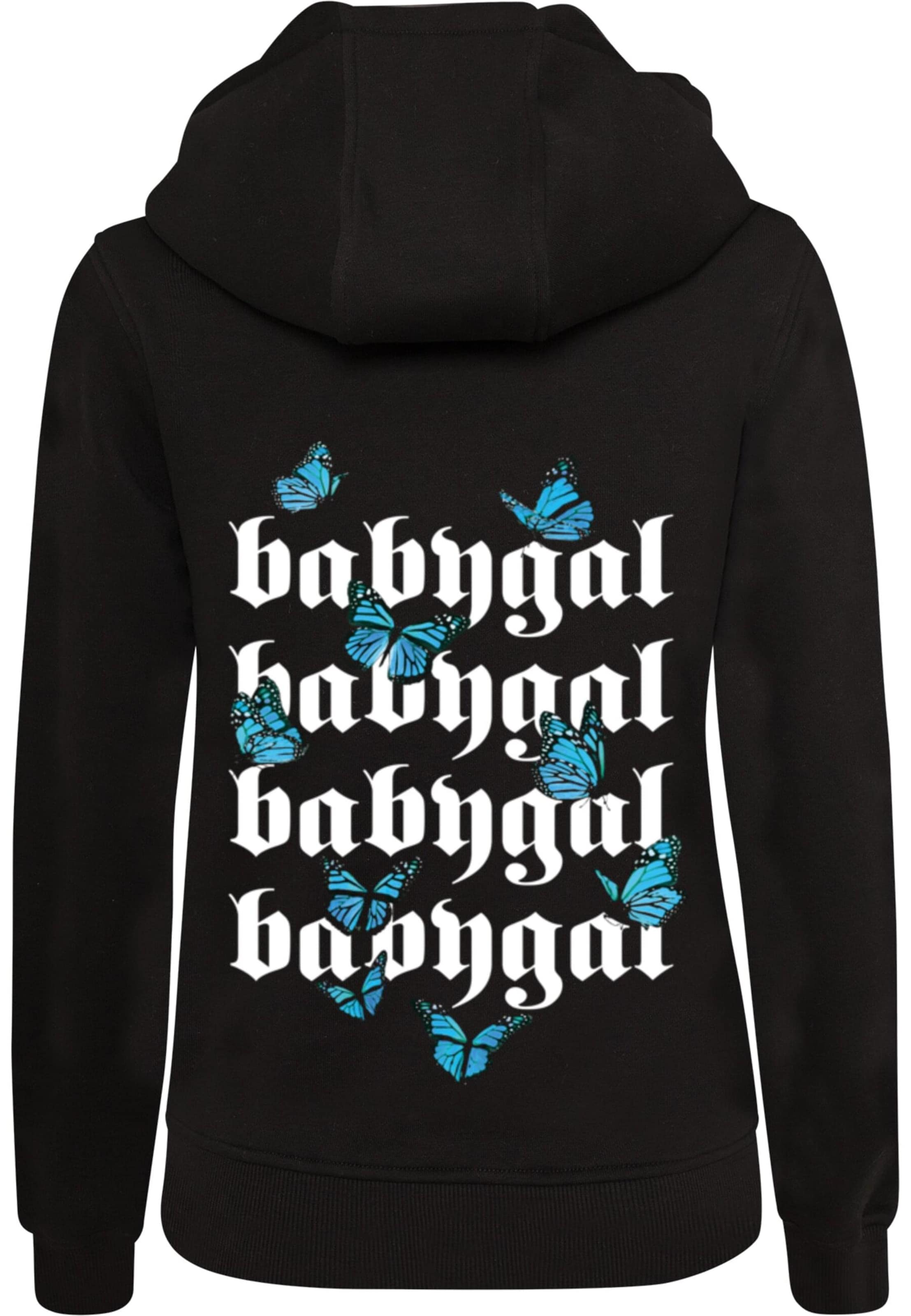 Sweat-shirt 'Babygal' Mister Tee en noir