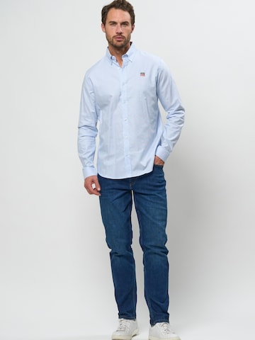 VINSON - Comfort Fit Camisa ' VMPedro ' em azul