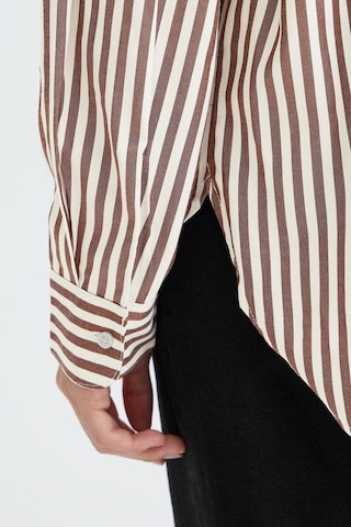 T-shirt ICHI en marron