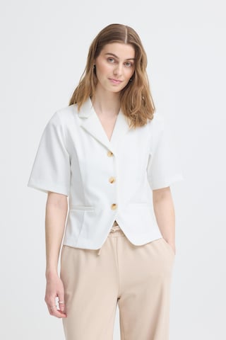 Blazer 'ICHKate' ICHI en blanc : devant