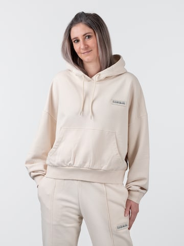 NAPAPIJRI Sweatshirt in Beige