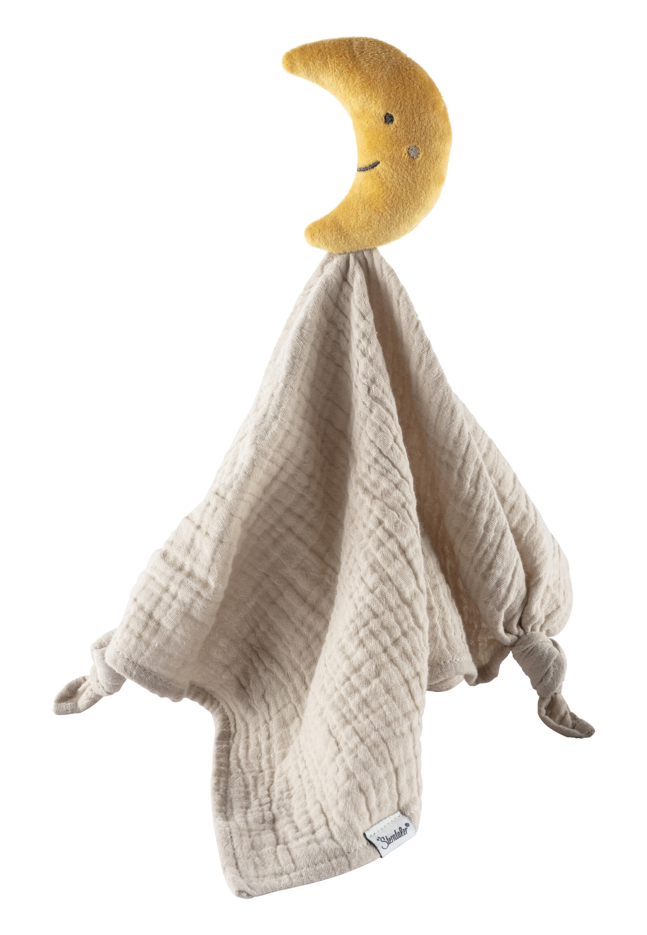 STERNTALER Schmusetuch 'Mond' in Beige: Vorderseite