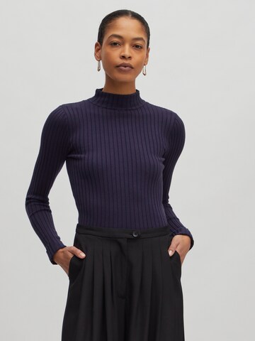 Pullover 'Jannice' di EDITED in blu: frontale