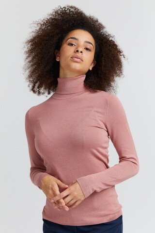 ICHI Sweater 'Mafa' in Pink: front