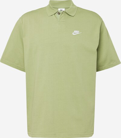 Nike Sportswear Shirt in de kleur Pastelgroen / Wit, Productweergave