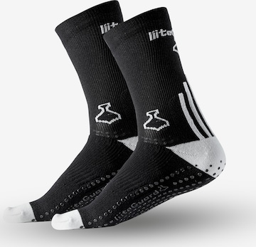 Chaussettes de sport 'Pro-Tech' liiteGuard en noir : devant