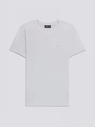 T-shirt GAS en blanc : devant