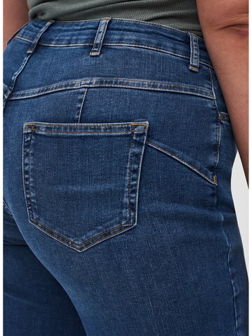 Zizzi Regular Jeans 'GEMMA' in Blauw