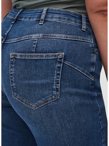 Regular Jeans 'GEMMA' de la Zizzi pe albastru