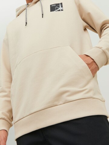 JACK & JONES Sweatshirt 'FILO' i beige