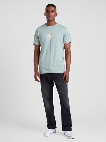 Calvin Klein Jeans T-Shirt 'GRID' in Blau