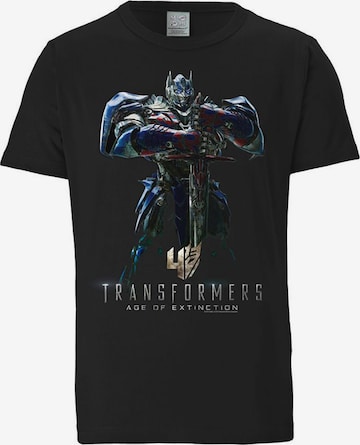 LOGOSHIRT Shirt 'Transformers - Age Of Extinction' in Mixed colors: front