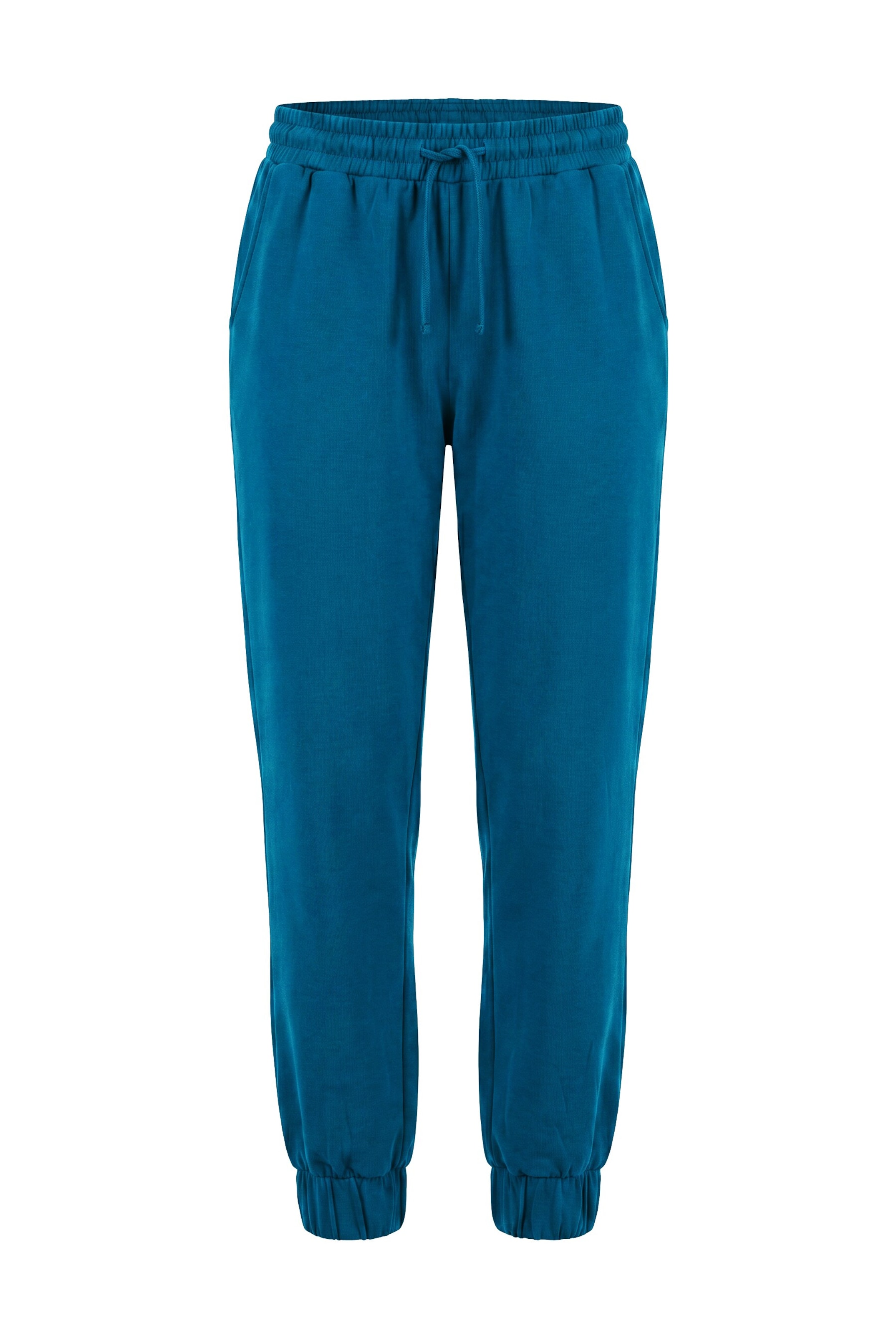 Ulla Popken Pyjamahose in Grün: Vorderseite
