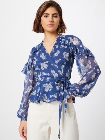 Polo Ralph Lauren Блуза 'JUNIA' в синьо: отпред