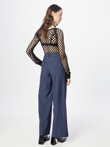 WEEKDAY Wide leg Trousers in Blue
