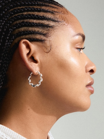 Boucles d'oreilles 'Larisa' Pilgrim en argent