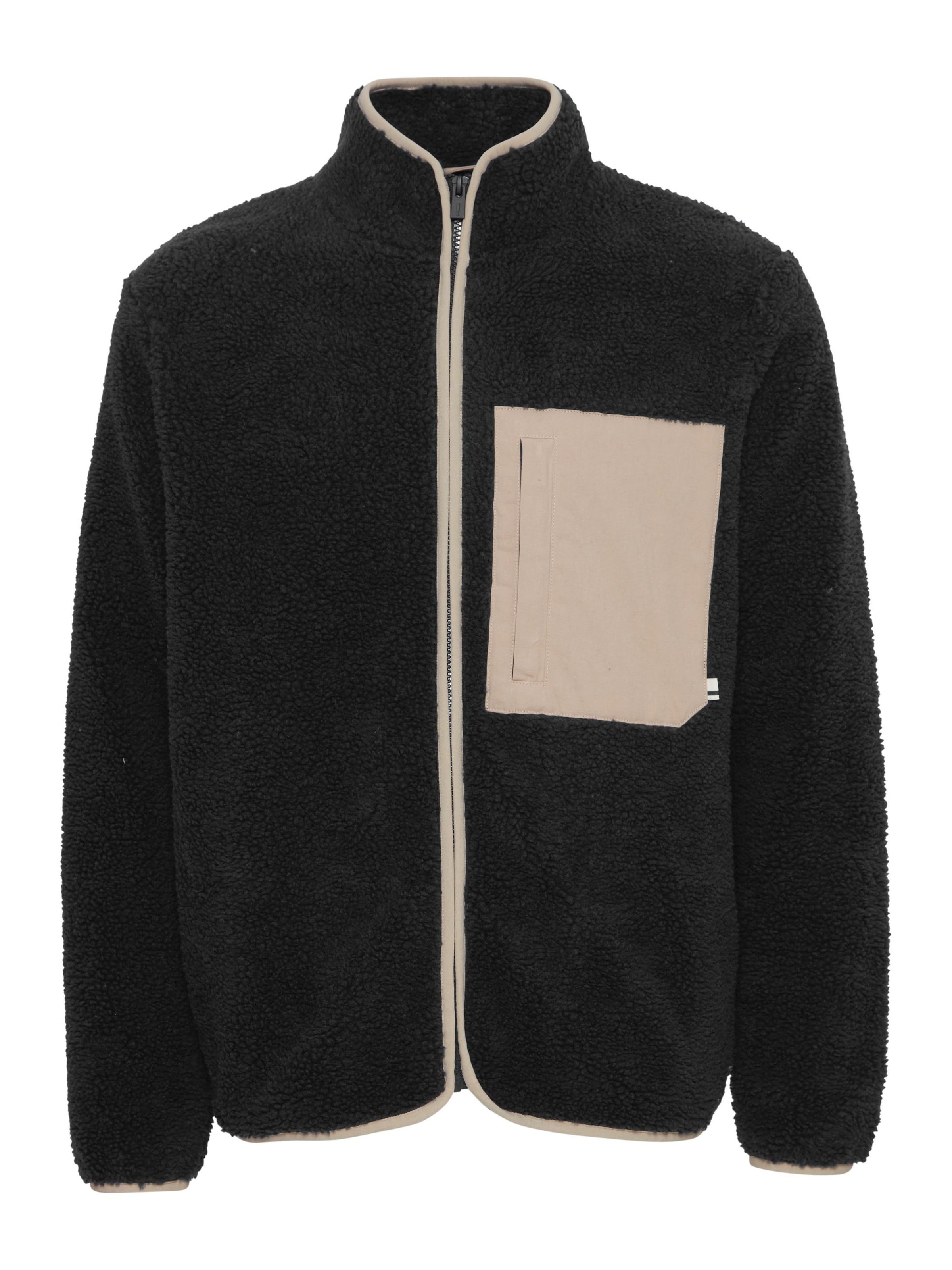 !Solid Tussenjas 'FREDDIE' in Zwart: voorkant